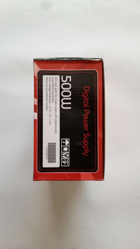 500W POWER SUPPLY PLUS SATA TO 6 PIN GPU CONNECTOR - BRAND NEW